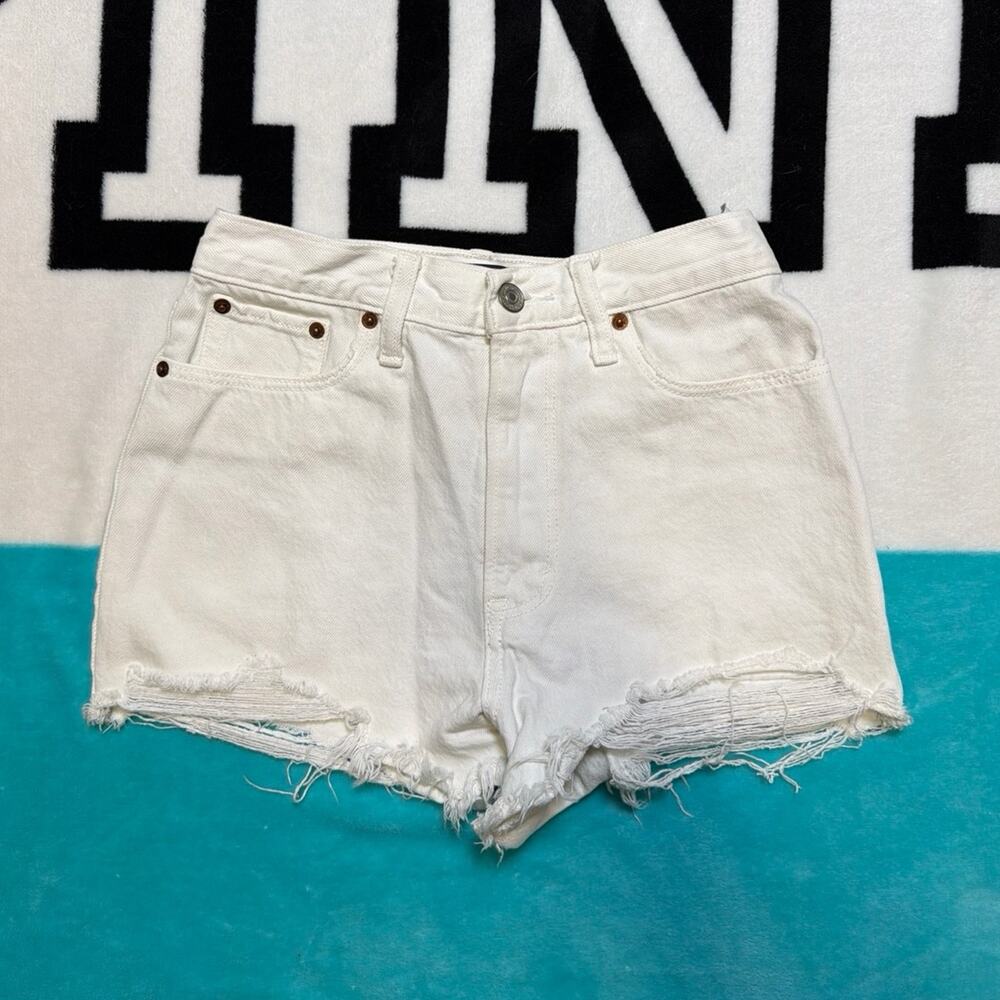 Abercrombie & Fitch Annie High Rise Jean Short